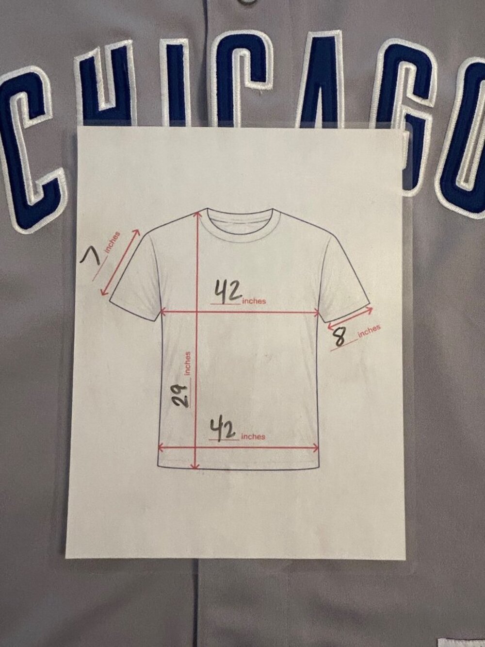 Vintage Chicago Cubs Sammy Sosa #21 Majestic Jersey Gray Button-Up Men's Sz M - Picture 9 of 9